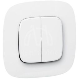 Механизм выключателя 2-кл. СП Valena In&#039;matic 10А IP20 250В безвинт. зажимы сер. Leg 752005