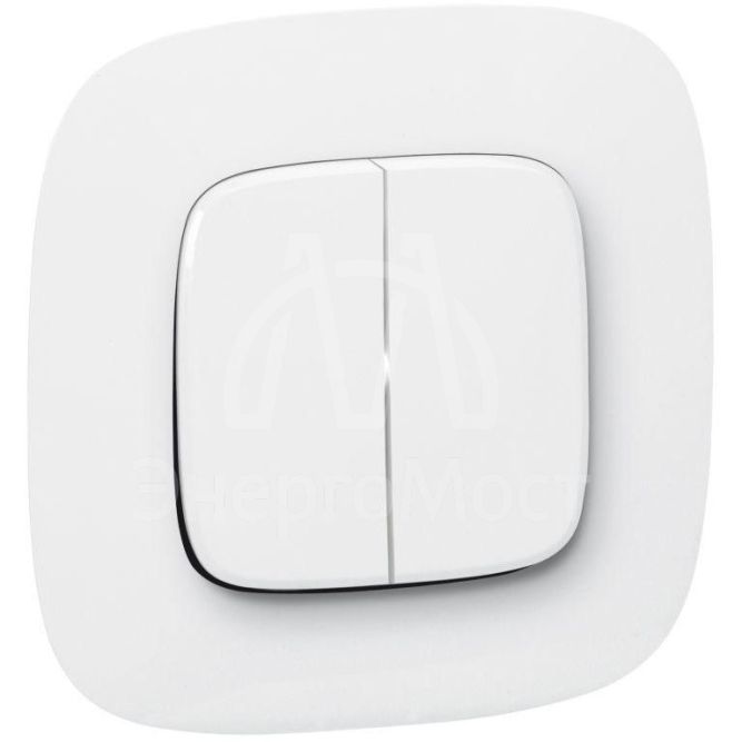 Механизм выключателя 2-кл. СП Valena In&amp;#039;matic 10А IP20 250В безвинт. зажимы сер. Leg 752005