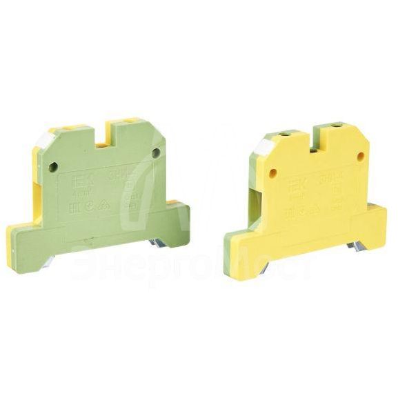 Зажим наборный ЗНИ-4PEN 4кв.мм (JXB-земля) IEK YZN20-004-K52