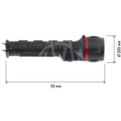 Фонарь R2AA обрезиненный (3LED 2хAA) ЭРА C0033735