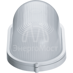 Светильник ЛОН 94 804 NBL-O1-100-E27/WH 1х100Вт E27 IP54 (аналог НПБ 1201 бел. овал 100Вт) Navigator 94804