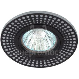 Светильник DK LD41 WH/BK MR16 точечный; декор со светодиодной подсветкой бел./черн. ЭРА Б0037383