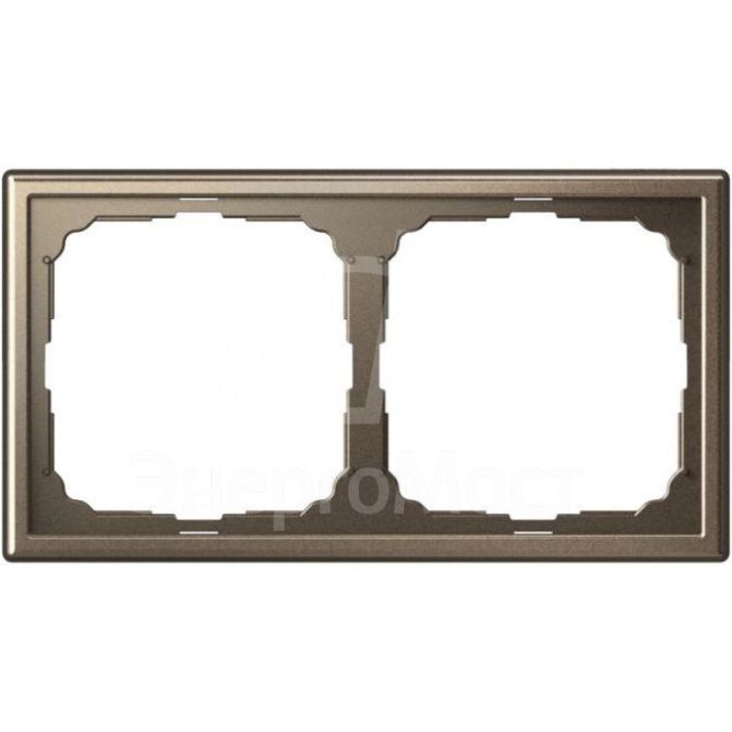 Рамка 2-м ArtGallery универс. мокко SE GAL000602