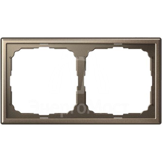 Рамка 2-м ArtGallery универс. мокко SE GAL000602