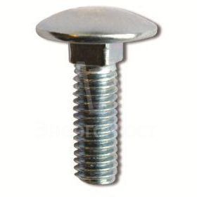 Винт с гладкой головкой и квадратным подголовником М6х20 гор. оцинк. (уп.100шт) DKC CM010620HDZ