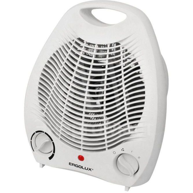 Тепловентилятор ELX-FH01-C01 220-240В 1000/2000Вт бел. Ergolux 13908