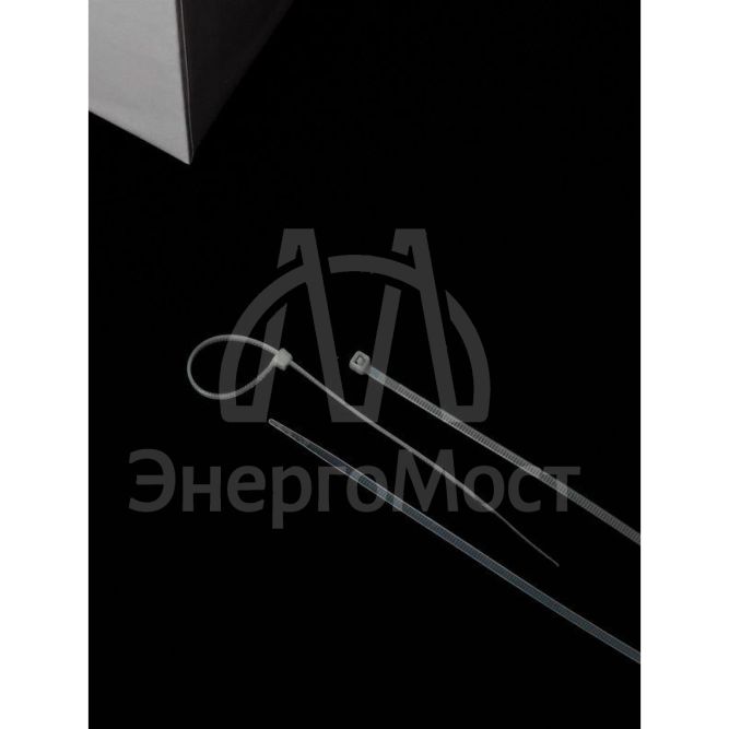 Хомут кабельный 2.5х150 нейл. бел. (уп.100шт) IEK UHH31-D025-150-100
