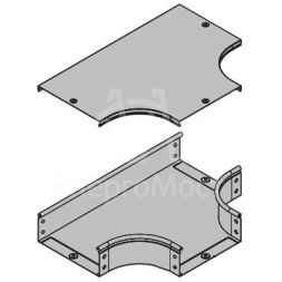 Отвод для лотка Т-образ. горизонт. DPT 50х50 гор. оцинк DKC 36120HDZ