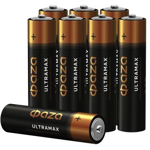 Элемент питания алкалиновый AAA/LR03 1.5В ULTRAMAX BL-8 (уп.8шт) ФАZА 5064683
