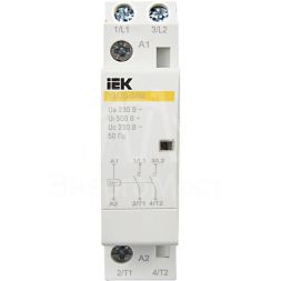Контактор модульный КМ20-20М AC IEK MKK11-20-20