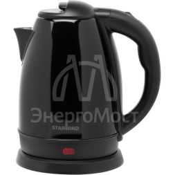 Чайник 1.8л. 1800Вт (нерж. сталь/пластик) черн. SKS2050 STARWIND 1507366