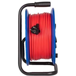 Удлинитель на катушке 4х50м с заземл. 16А IP44 ПВС 3х1.5 Космос YKKsm50m-4g-Z(16A)IP