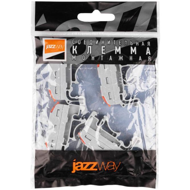 Клемма монтажная СМК PTC-1P 4211 DIN BL/4 450В 32А 0.08-2.5(4.0)кв.мм JazzWay 5073647