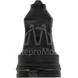 Розетка переносная влагозащ. с крышкой 16А IP44 230В 2P+PE каучук PROCONNECT 111-004-4