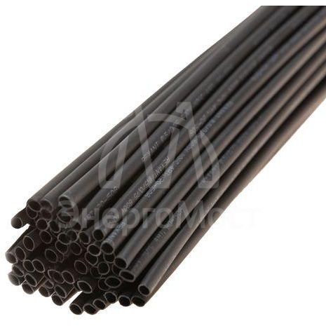 Трубка термоусадочная 1.5/1.0 1м черн. Rexant 20-1506