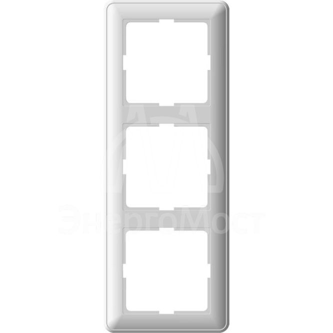 Рамка 3-м W59 черн. бархат SchE KD-3-68 (КД-3-68)