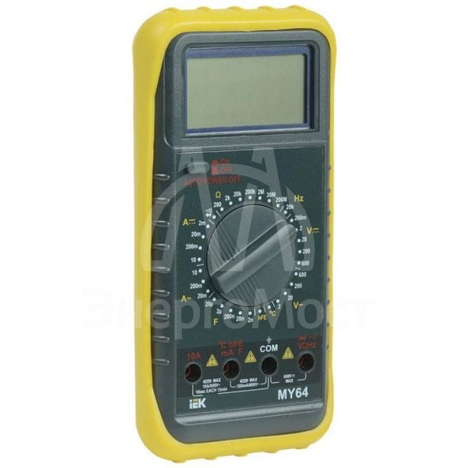 Мультиметр цифровой Professional MY64 IEK TMD-5S-064