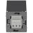 Розетка силовая KANT IP44 2P+E защ. шторки с крышкой черн. уголь DKC 7012013