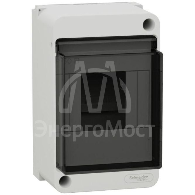 Бокс ОП Easy9 XS навесн. с прозр. дверцей 4мод. SchE EZ9EAB104