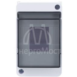 Бокс ОП Easy9 XS навесн. с прозр. дверцей 4мод. SchE EZ9EAB104