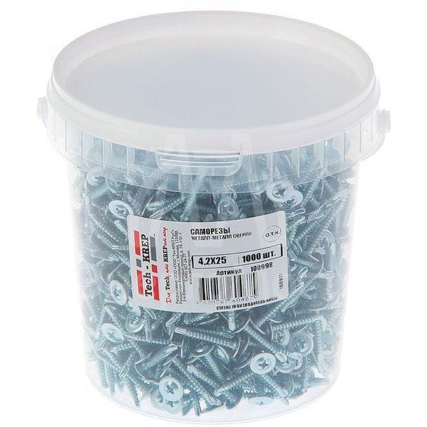 Саморез ШСММ св. 4.2х25 (уп.1000шт) Tech-KREP 100998