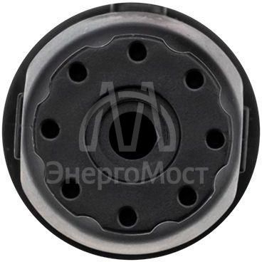 Вилка прямая влагозащ. с/з 16А IP44 каучук Rexant 111-001