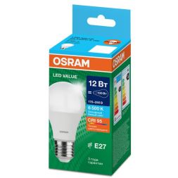 Лампа светодиодная LED G4 Value LVCLA100 12W/965 CRI95 12Вт 6500К 1200лм грушевидная матов. E27 170-250В OSRAM 4058075579064
