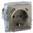 Розетка BRITE РЮш11-1-БрШ 16А с USB A+C 18Вт с заземл. защ. шторки шампань IEK BR-R14-16-U22-018-K37