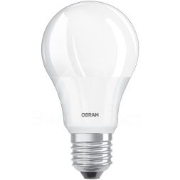 Лампа светодиодная LED Antibacterial A 8.5Вт (замена 75Вт) матовая 6500К холод. бел. E27 806лм угол пучка 200град. 220-240В бактерицид. покр. OSRAM 4058075561014
