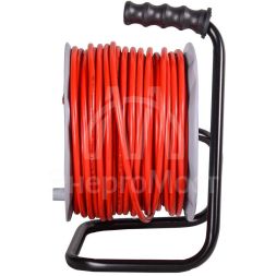 Удлинитель силовой на катушке Ресанта СУ-3х1,5-50/2 (с выкл., 4 розетки)