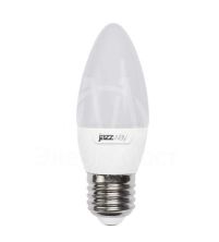 Лампа светодиодная PLED-SP C37 7Вт свеча 3000К тепл. бел. E27 530лм 230В JazzWay 1027825-2
