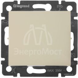 Механизм переключателя промежуточного 1-кл. СП Valena 10А IP31 250В сл. кость Leg 774307