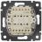 Механизм переключателя промежуточного 1-кл. СП Valena 10А IP31 250В сл. кость Leg 774307
