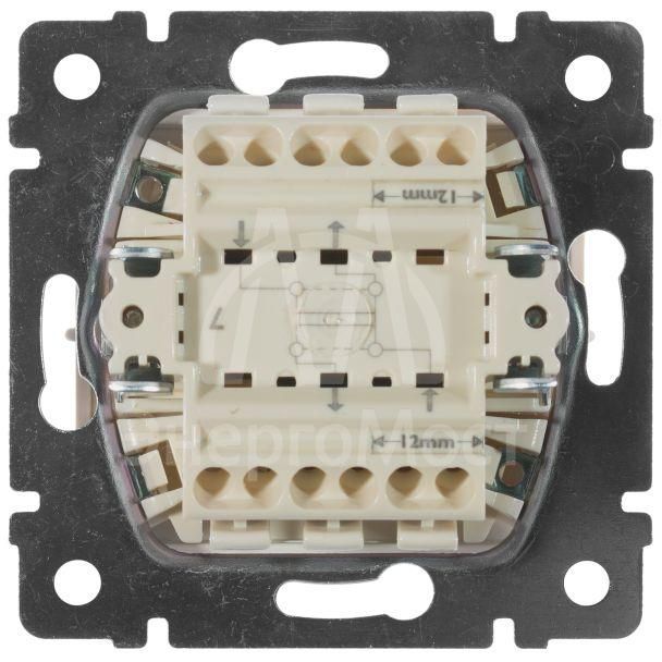 Механизм переключателя промежуточного 1-кл. СП Valena 10А IP31 250В сл. кость Leg 774307