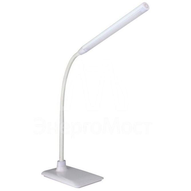 Светильник KD-792 С01 настол. 6Вт 230В 4000К сенсор. вкл. 4 уровня яркости бел. Camelion 12488