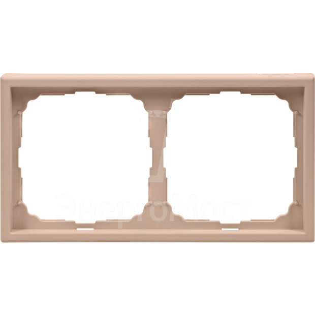 Рамка 2-м ArtGallery универс. песочн. SE GAL001202