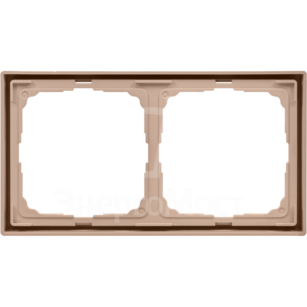 Рамка 2-м ArtGallery универс. песочн. SE GAL001202