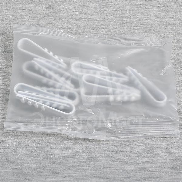 Дюбель-хомут для круглого кабеля 19-25мм бел. (уп.100шт) TOKOV ELECTRIC TKE-DH-19-25-C01