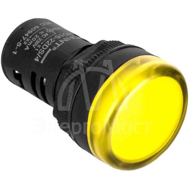 Индикатор ND16-22DS/2 желт. AC/DC 24В (R) CHINT 592939