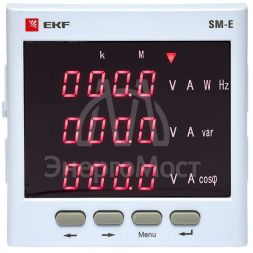 Прибор измерительный многофункциональный SME LED дисплей PROxima EKF sm-963e