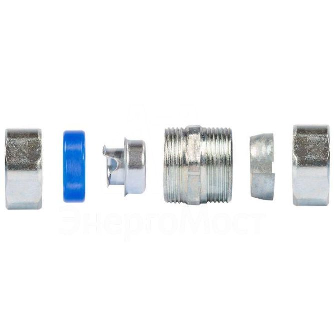 Муфта соединительная СТМ-25 (1дюйм) Fortisflex 61405