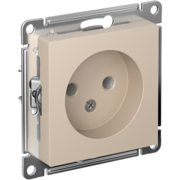 Выключатель 1-кл. СП AtlasDesign 10А IP20 (сх. 1) 10AX с самовозвратом механизм беж. SchE ATN000215