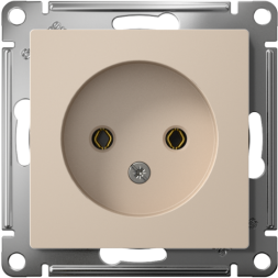 Выключатель 1-кл. СП AtlasDesign 10А IP20 (сх. 1) 10AX с самовозвратом механизм беж. SchE ATN000215