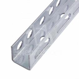 Профиль монтажный П-образ. 30х30х30 L2000 2мм цинк Zitar 138717