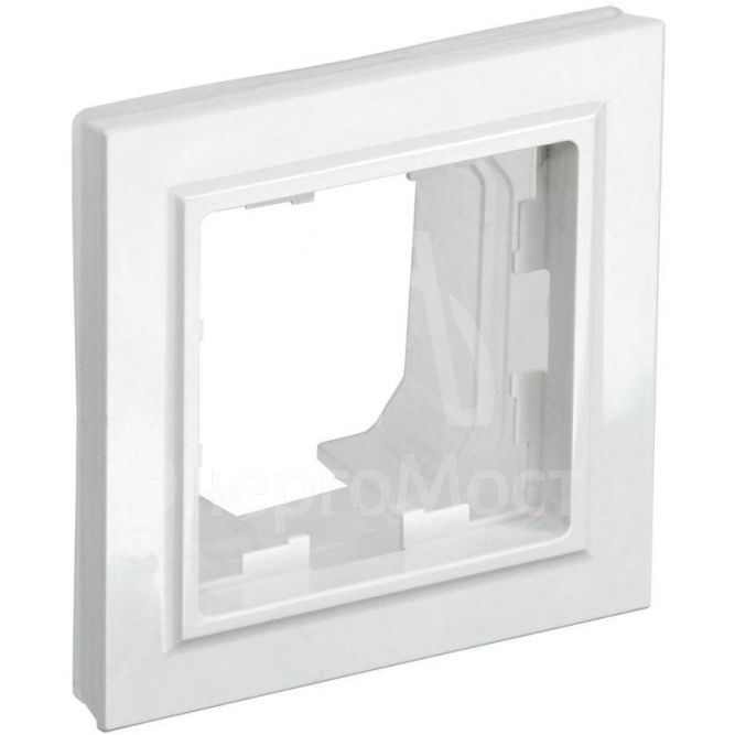 Рамка 1-м IP44 BRITE РУ-1-БрБ-44 бел. IEK BR-M12-44-K01