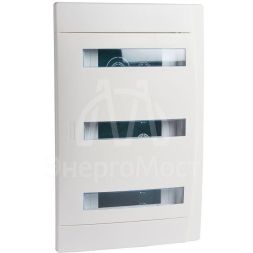 Бокс СП Practibox 3х12 мод. с шинами N и PE IP40 бел/бел. двер. Leg 601119