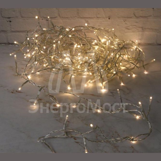 Гирлянда &amp;quot;Бахрома&amp;quot; OIC080WW-C-E-31V 80 теплых бел. светодиодов 2х0.48м 20 нитей 16/48/40/24см соединяемая до 10шт с контроллером уличная SHLights 469060104978