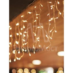 Гирлянда &amp;quot;Бахрома&amp;quot; OIC080WW-C-E-31V 80 теплых бел. светодиодов 2х0.48м 20 нитей 16/48/40/24см соединяемая до 10шт с контроллером уличная SHLights 469060104978
