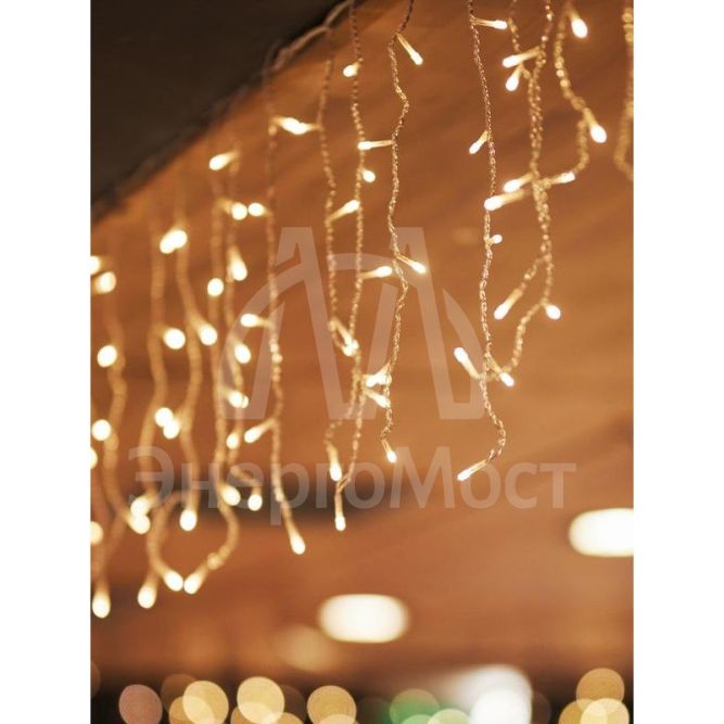 Гирлянда &amp;quot;Бахрома&amp;quot; OIC080WW-C-E-31V 80 теплых бел. светодиодов 2х0.48м 20 нитей 16/48/40/24см соединяемая до 10шт с контроллером уличная SHLights 469060104978