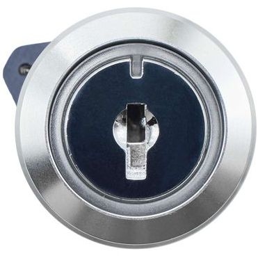 Головка переключателя с ключом на 2 положения с возвратом стандартная ручка алюм. черн. DKC M22S-KM2A